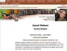 Tablet Screenshot of jewelpalmer.com